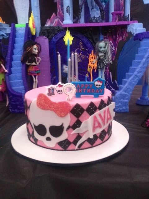 Monster High ☠️💖 IG @dreamers_cake_pops #bats #monsterhigh #cake #do... |  TikTok