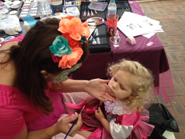 Monster High Face Painting, Face Painting Perth, Facepainting Perth, 